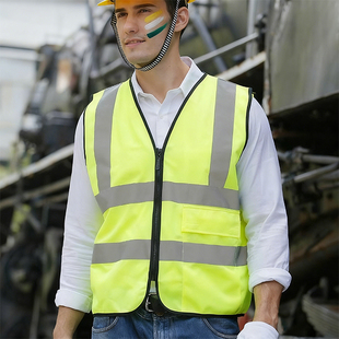 交通环卫施工乐动网页版-乐动(中国)官方马甲安全背心带口袋